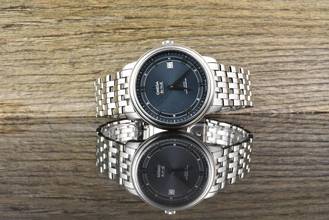 Thumbnail von Omega De Ville Prestige Co-Axial 39.5MM Vintage Blue Automatik B&P
