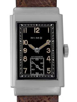  Mimo Hooded Lugs Stainless Steel 1930s 