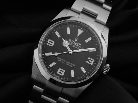  Rolex Explorer I Ref.124270 2025 Full Set Ungetragen Explorer I 