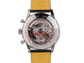 Thumbnail von Breitling Navitimer 1 B01 Chronograph Ref.AB0137241L1P1 2025 Full Set Ungetragen Navitimer B01 Chronograph Krokoleder Faltschließe