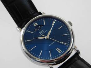 Thumbnail von IWC Portofino Automatic Moon Phase 40 Herrenuhr mit original Papieren im Top Zustand IWC Warranty until 10 / 2028