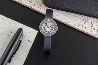Thumbnail von Cartier Love 18k (0,750) Weissgold Quarz Damenuhr Ref. WE800131 Box