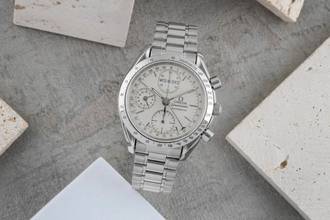 Thumbnail von Omega Speedmaster Day Date Chronograph Automatik Stahl Herrenuhr Ref 3521.30.00