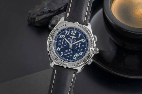  Breitling Windrider Chronoracer Rattrapante Chronograph Herrenuhr Ref. A69048 