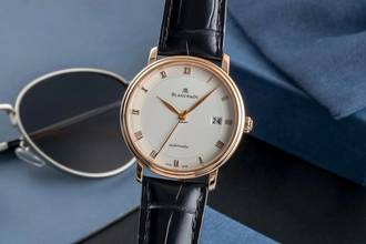 Thumbnail von Blancpain Villeret Ultraflach 18k Roségold Automatik Herrenuhr Ref 6223-3642-55A