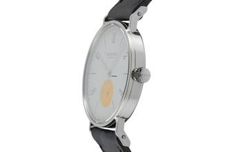 Thumbnail von NOMOS Tangente Stahl Handaufzug Herrenuhr Super 30 Sonnengrau B&P 2004