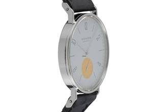 Thumbnail von NOMOS Tangente Stahl Handaufzug Herrenuhr Super 30 Sonnengrau B&P 2004