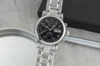 Thumbnail von Montblanc Star Meisterstück Star 4810 Chronograph Automatik Stahl Herrenuhr Ref. 7016