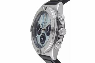 Thumbnail von Breitling Chronomat Chronograph Stahl / Platin Ref. PB0134101C1S1
