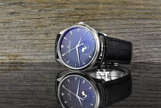  Jaeger-LeCoultre Master Ultra Thin Moon Steel very nice Q1368470 B&P 2018 