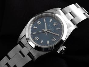 Thumbnail von Rolex Oyster Perpetual Lady Ref.67180 1998 Box&Beschreibung sehr gut Vintage Oyster Perpetual Lady Stahl