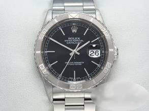 Thumbnail von Rolex Datejust Turn-O-Graph 16264 2003/04 Stahl Weissgold 750 Automatik Stainless Steel 18kt White Gold Oyster-band Chronometer Black Dial