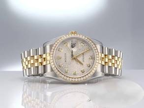Thumbnail von Rolex Datejust 36 36mm 116243 2017 Stahl Gelbgold 750 Diamanten Automatik Gold