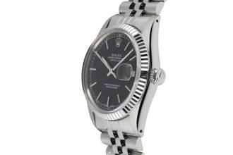 Thumbnail von Rolex Datejust 36 Stahl / Weissgold Automatik Herrenuhr Ref. 16014 Klassiker B&P