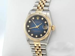 Thumbnail von Rolex Datejust 31 31mm 68273 Stahl Gelbgold 750 Diamanten Automatik