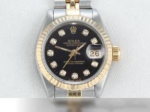 Thumbnail von Rolex Lady-Datejust Edelstahl Gelbgold 750 Diamanten Automatik Gold Stahl Damen