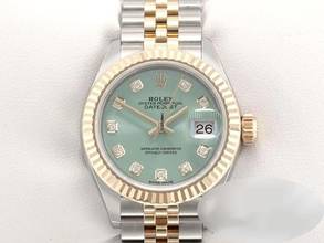  Rolex Lady-Datejust 28mm 279173 Edelstahl Gelbgold 750 Diamanten Automatik Stainless Steel 18kt Yellow Gold Jubilé-band Chronometer Oyster 