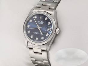  Rolex Datejust 31 31mm Edelstahl Automatik Diamanten Damenuhr Stahl Stainless Steel Oyster-band Chronometer White Dial 