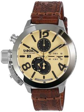  U-Boat Classico 9568/A Classico 45 mm Tungsteno CAS 2 Herrenuhr 10ATM 
