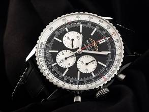  Breitling Navitimer 1 B01 Chronograph Ref.AB0137211B1P1 2025 Full Set Ungetragen Navitimer B01 Krokoleder Faltschließe 