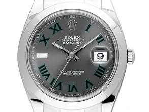 Thumbnail von Rolex Datejust 41 Wimbledon Ref.126300 2024 Full Set Ungetragen Datejust Wimbledon