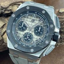 Thumbnail von Audemars Piguet Royal Oak Offshore Chronograph Royal Oak Offshore Chrono - FULLSET 2021 - Ref. 26420SO.OO.A600CA.01 original invoice - unpolished