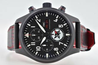 Thumbnail von IWC Fliegeruhr Chronograph Top Gun Fliegerchronograph Pilot TOP GUN Keramik Tophatters Top Hatters IW389108