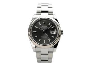 Thumbnail von Rolex Datejust 41 Edelstahl Weißgold 126334 Rhodium