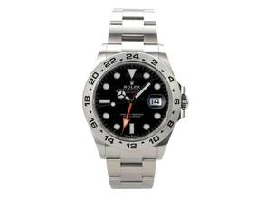  Rolex Explorer II 42 Edelstahl Ref. 226570 Zifferblatt Schwarz 