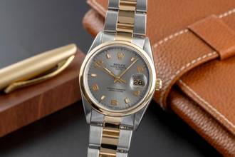 Thumbnail von Rolex Oyster Perpetual Date 34 Stahl / Gold Automatik Herrenuhr Oyster Perpetual Ref. 15203
