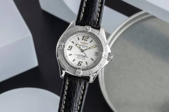  Breitling Colt Oceane 500M Edelstahl Quarz Damenuhr Ref. A57350 