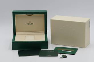 Thumbnail von Rolex Datejust 41 Wimbledon Stahl Weissgold Automatik Herrenuhr 126334 B&P 2019