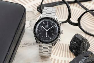 Thumbnail von Omega Speedmaster Reduced Chronograph Stahl Automatik Ref. 3510.50.00