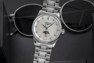  Longines Master Collection Moonphase MOP Stahl Ref.L2.409.4.87.6 B&P 2023 