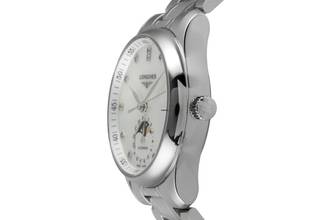 Thumbnail von Longines Master Collection Moonphase MOP Stahl Ref.L2.409.4.87.6 B&P 2023