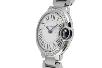 Thumbnail von Cartier Ballon Bleu 28mm de Cartier Stahl Quarz Damenuhr Ref. W4BB0015 Papiere 2019