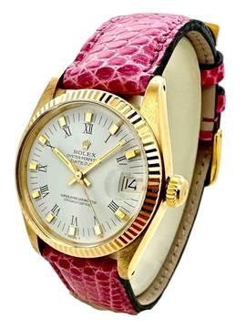  Rolex Datejust 31 Oyster Perpetual Datejust Lady 18k Gold Referenz 6827 