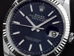Thumbnail von Rolex Datejust 36 Ref.126234 2023 Full Set wie Neu Datejust Stahl 18kt Weißgold