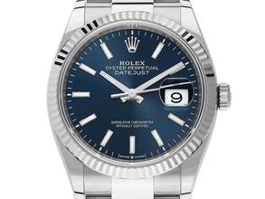 Thumbnail von Rolex Datejust 36 Ref.126234 2023 Full Set wie Neu Datejust Stahl 18kt Weißgold