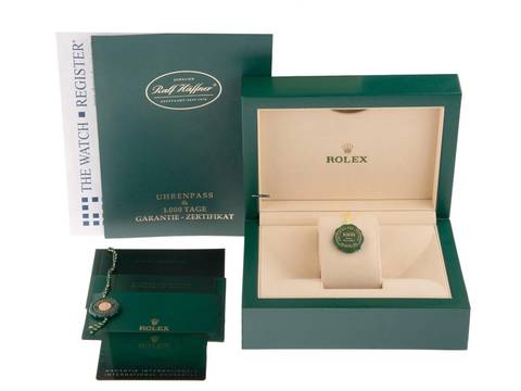  Rolex Datejust 36 Ref.126234 2023 Full Set wie Neu Datejust Stahl 18kt Weißgold 