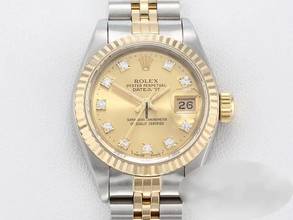 Thumbnail von Rolex Lady-Datejust Edelstahl Gelbgold 750 Diamanten Automatik Gold Stahl Damen