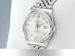 Thumbnail von Rolex Datejust 36 36mm 16234 2004 Stahl Weissgold 750 Diamanten Automatik Stainless Steel 18kt White Gold Jubilé-band Chronometer Oyster