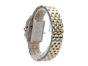 Thumbnail von Cartier Panthère de Cartier mittleres Modell Edelstahl / Gelbgold Ref. W2PN0019