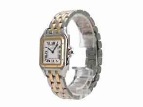 Thumbnail von Cartier Panthère de Cartier mittleres Modell Edelstahl / Gelbgold Ref. W2PN0019