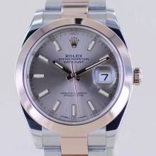 Thumbnail von Rolex Datejust 41 126301 Sundust dial Oysterband Stahl Roségold polished Bezel B+P