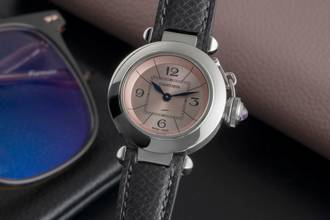 Thumbnail von Cartier Pasha Lady Miss Pasha Edelstahl Quarz Ref. W3140026 Box & Papiere 2012
