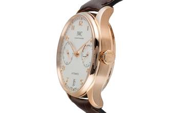 Thumbnail von IWC Portugieser Automatik 7 Days 18k Rotgold Automatik Ref. IW500701 Papiere