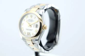  Rolex Datejust 31 31mm Steel And Yellow Gold - Diamond Dial - 178243 