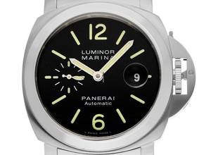 Thumbnail von Panerai Luminor Marina Automatic Ref.PAM00299 2010 Full Set wie Neu Vintage Luminor Marina