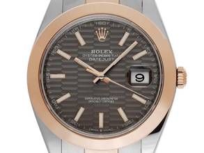  Rolex Datejust 41 Ref.126301 2023 Full Set wie Neu Datejust Fluted Wave Dial 
